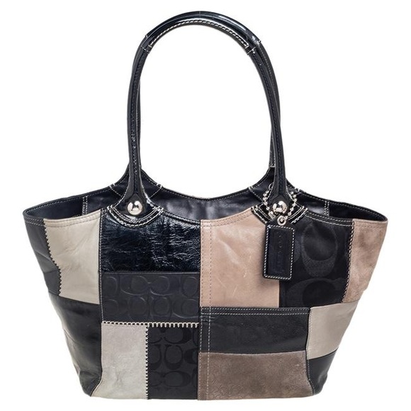 💥EUC💥♦️RARE♦️AUTHENTIC COACH F14045 BLEECKER PATCHWORK - Picture 5 of 14